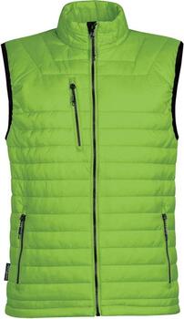 Limegrøn m. sort kontrast