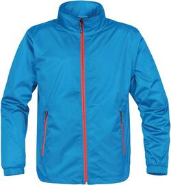 Blå m. rød kontrast