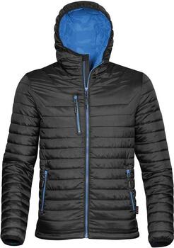 Sort m. blå kontrast