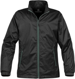 Sort m. grøn lynlås