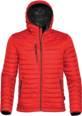 Rød m. sort kontrast