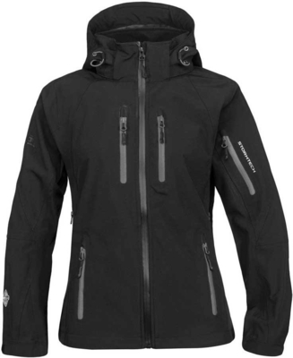 Sort m. grå detaljer