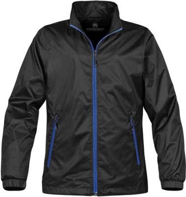 Sort m. kornblå lynlåse