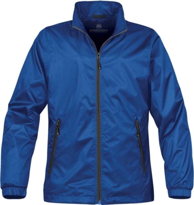 Kongeblå m. sorte lynlåse